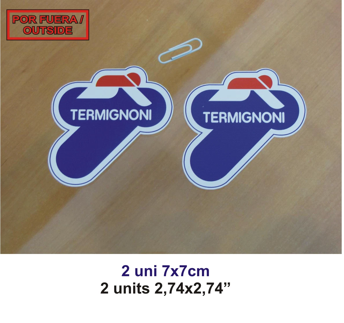 Sticker Vinilo Pegatina Termignoni